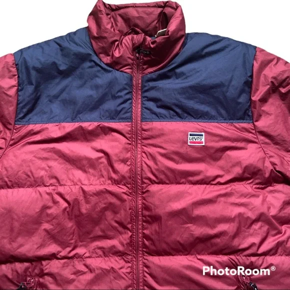 LEVI'S RETRO 90S INDIE PUFFER DOWN JACKET - Picture 5 of 13